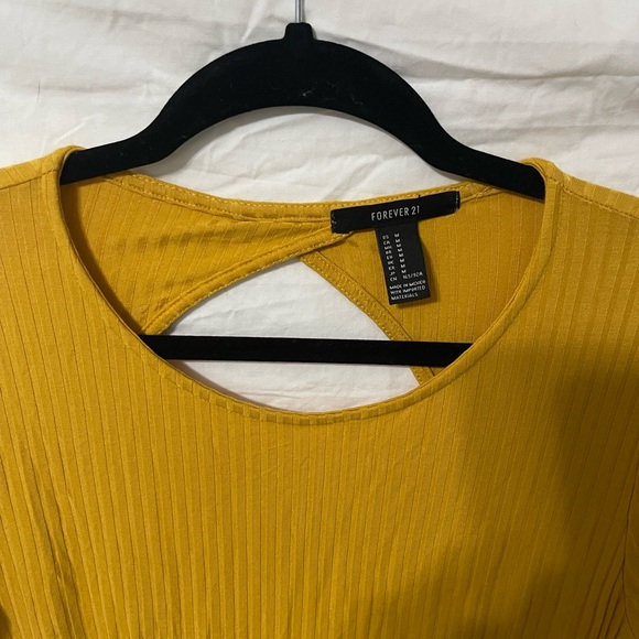 Forever 21 yellow Mini Dress - Picture 2 of 5